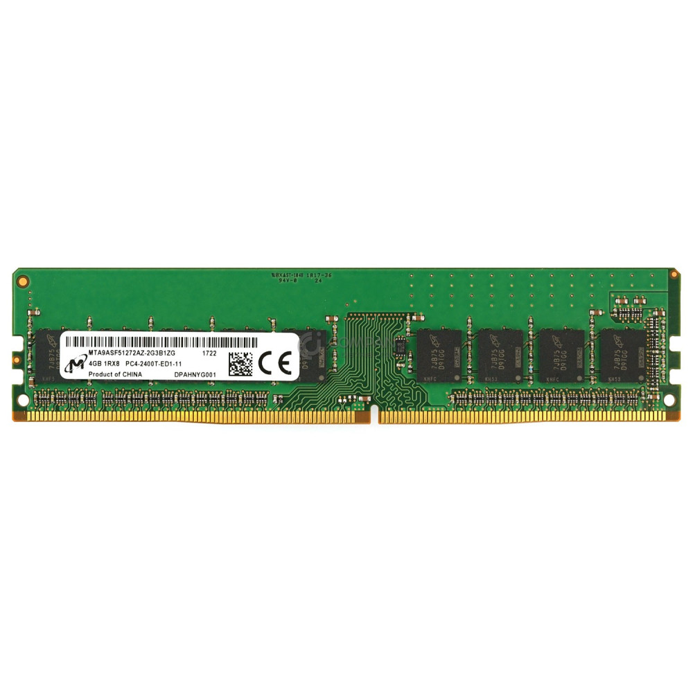 MTA9ASF51272AZ-2G3B1 MICRON MEMORY 4GB 1RX8 PC4  19200T DDR4 2400T